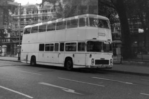 35mm Black and White Negative Standerwick Bristol VR 54 LRN54J at London in 1978