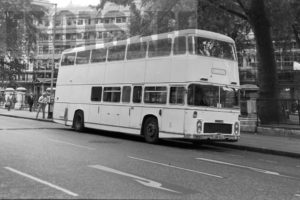 35mm Black and White Negative Standerwick Bristol VR 54 LRN54J at London in 1978