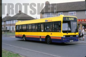 35mm Colour Slide BeeLine  756 D756DLO at Slough in 1998