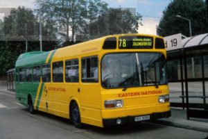 35mm Colour Slide Eastern Natinoal  1850 YEV308S at Colchester in 1998