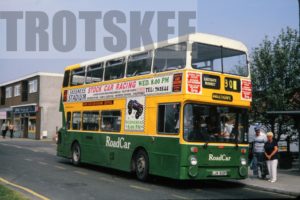 35mm Colour Slide Roadcar  1305 LJA612P at Skegness in 1996