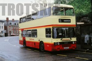 35mm Colour Slide Eastern Counties  112 104KVX at Norwich in 1998