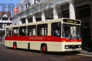 35mm Colour Slide Hedingham Volvo B6-50 L243 M262KWK at Colchester in 1998