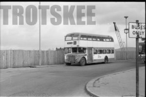 35mm Black and White Negative GMPTE  Class AEC Renown 1916 AJA116B at Hyde in 1977