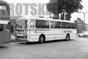 35mm Black and White Negative National Travel West Ld PSU3/4R  FCK935F at New Mills in 1978