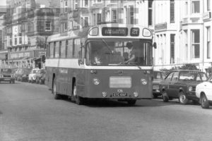 35mm Black and White Negative Lancaster City Council Ld PSUR1/1R 106 GTC106F at Morecambe in 1978