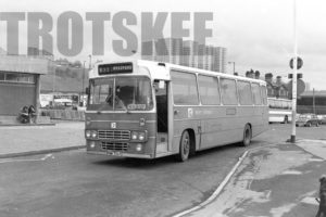 35mm Black and White Negative South Yorkshire Transport Leyland PSU3C/4R 1 PWW706R at Sheffield in 1979