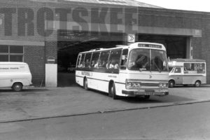 35mm Black and White Negative Eastern Counties Leyland PSU3E/4R LL758 SPW104R at Sheffield in 1979