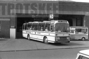 35mm Black and White Negative East Yorkshire Leyland PSU3C/4R 175 OAG175P at Sheffield in 1979