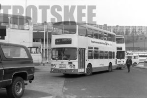 35mm Black and White Negative South Yorkshire Transport Leyland AN68/1R 289 SWB289L at Sheffield in 1979