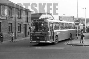 35mm Black and White Negative Trent Bristol RELH6L 154 YCH894M at Sheffield in 1979