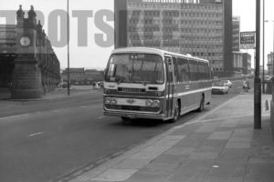 35mm Black and White Negative Booth & Fisher AEC Reliance 1008 BWA260M at Sheffield in 1979