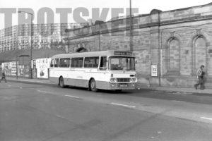 35mm Black and White Negative South Yorkshire Transport Leyland  PSU3C/4R 65 KKW65P at Sheffield in 1979