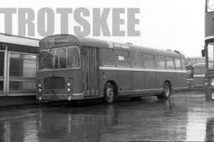 35mm Black and White Negative West Riding Bristol RELL6G 294 THL257H at Castleford in 1979