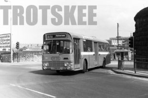 35mm Black and White Negative Yorkshire Traction Dr SRG6LX 363 WHE363J at Barnsley in 1978