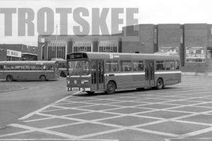 35mm Black and White Negative Trent Leyland 11351A/2R 449 PRR449R at  in 1979