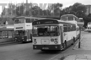 35mm Black and White Negative Blackburn Leyland PSUC1A/13 165 LCB65G at  in 1979