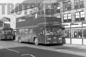 35mm Black and White Negative Hyndburn Leyland PDR1A/1 170 STB790G at  in 1979