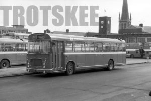 35mm Black and White Negative West Riding Bl RELL6G 306 UHL939J at Barnsley in 1978