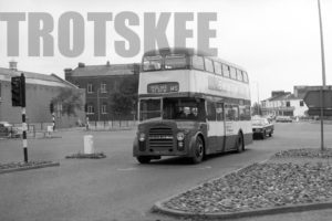 35mm Black and White Negative Preston Leyland PD3A/1 70 ARN655C at  in 1979