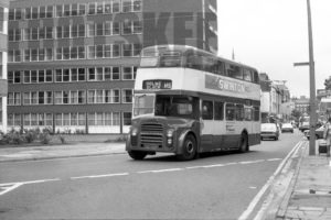 35mm Black and White Negative Preston Leyland PD3A/1 70 ARN655C at  in 1979