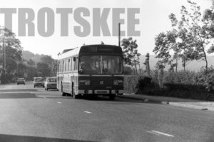 35mm Black and White Negative Trent LN 11351/1R 422 GNU569N at Furness Vale in 1978