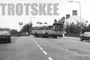 35mm Black and White Negative Greater Manchester PTE Leyland National 10351/1R 166 KBU901P at  in 1979