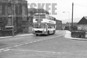35mm Black and White Negative Greater Manchester PTE Bristol VRT/SL6G 1414 AJA414L at  in 1979