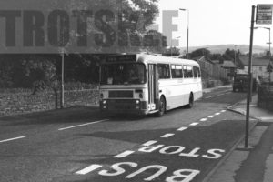 35mm Black and White Negative Greater Manchester PTE Bristol RELL6G 319 NJA319H at  in 1979