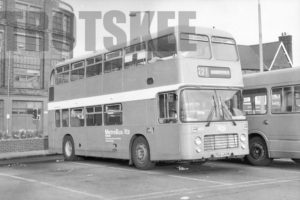35mm Black and White Negative Metro Bristol VRT/SL3/6LXB 460 RUA460W at  in 1979