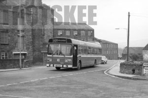 35mm Black and White Negative Crosville Leyland National 11351A/1R  KMA396T at  in 1979