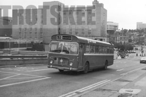 35mm Black and White Negative West Yorkshire PTE Bristol RELL6G 1400 NWU325M at Bradford in 1979