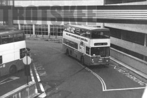 35mm Black and White Negative Metro Scania BR111DH 2612 HUA563N at  in 1979