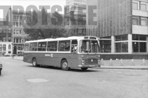 35mm Black and White Negative Crosville Bristol RELH6L ERL259 TFM259K at  in 1979