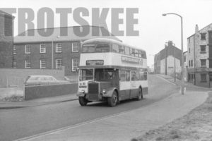 35mm Black and White Negative Preston Leyland PD3/4 14 PRN906 at  in 1979