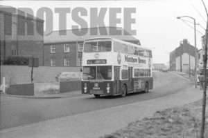 35mm Black and White Negative Preston Leyland AN68A/2R 115 UFV115R at  in 1979