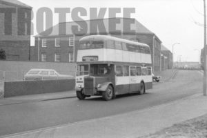 35mm Black and White Negative Preston Leyland PD3/4 17 PRN909 at  in 1979