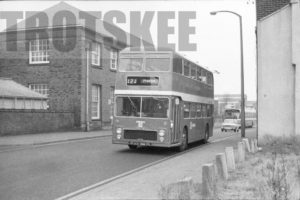 35mm Black and White Negative Ribble Bristol VRT/SL6G 1991 OCK991K at  in 1979