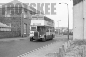 35mm Black and White Negative Preston Leyland PD3/4 14 PRN906 at  in 1979