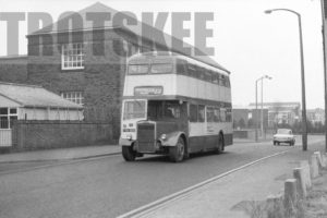 35mm Black and White Negative Preston Leyland PD3/4 17 PRN909 at  in 1979