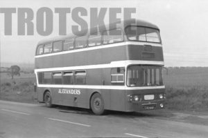 35mm Black and White Negative Alexanders Leyland PDR1/1  CYS580B at  in 1979