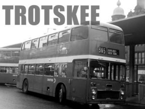 Larger Negative United Bristol VRT 643 OCS583H at Newcastle in 1975