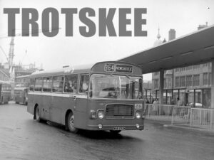 Larger Negative United Bristol LH6L 1590 WHN590M at Newcastle in 1975