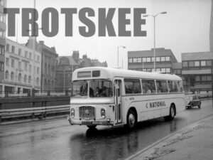 Larger Negative United Bristol RELH6G 1245 NHN145E at Newcastle in 1975