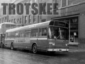 Larger Negative Northern Leyland National 4441 MCN840L at Newcastle in 1975