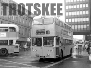 Larger Negative Tyneside PTE Leyland Atlantean 118 18JVK at Newcastle in 1975