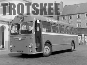 Larger Negative Lincolnshire Bristol MW5G 2242 OVL462 at Skegness in 1975