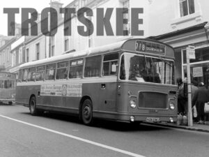 Larger Negative Northern Bristol 4209 KCN236J at Durham in 1975