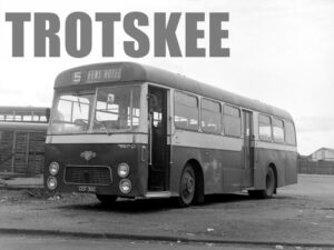 Larger Negative West Hartlepool Leyland Leopard L1 30 CEF30C at Hartlepool in 1975