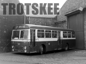 Larger Negative Hartlepool Leyland Leopard L1 31 CEF31C at Hartlepool in 1975